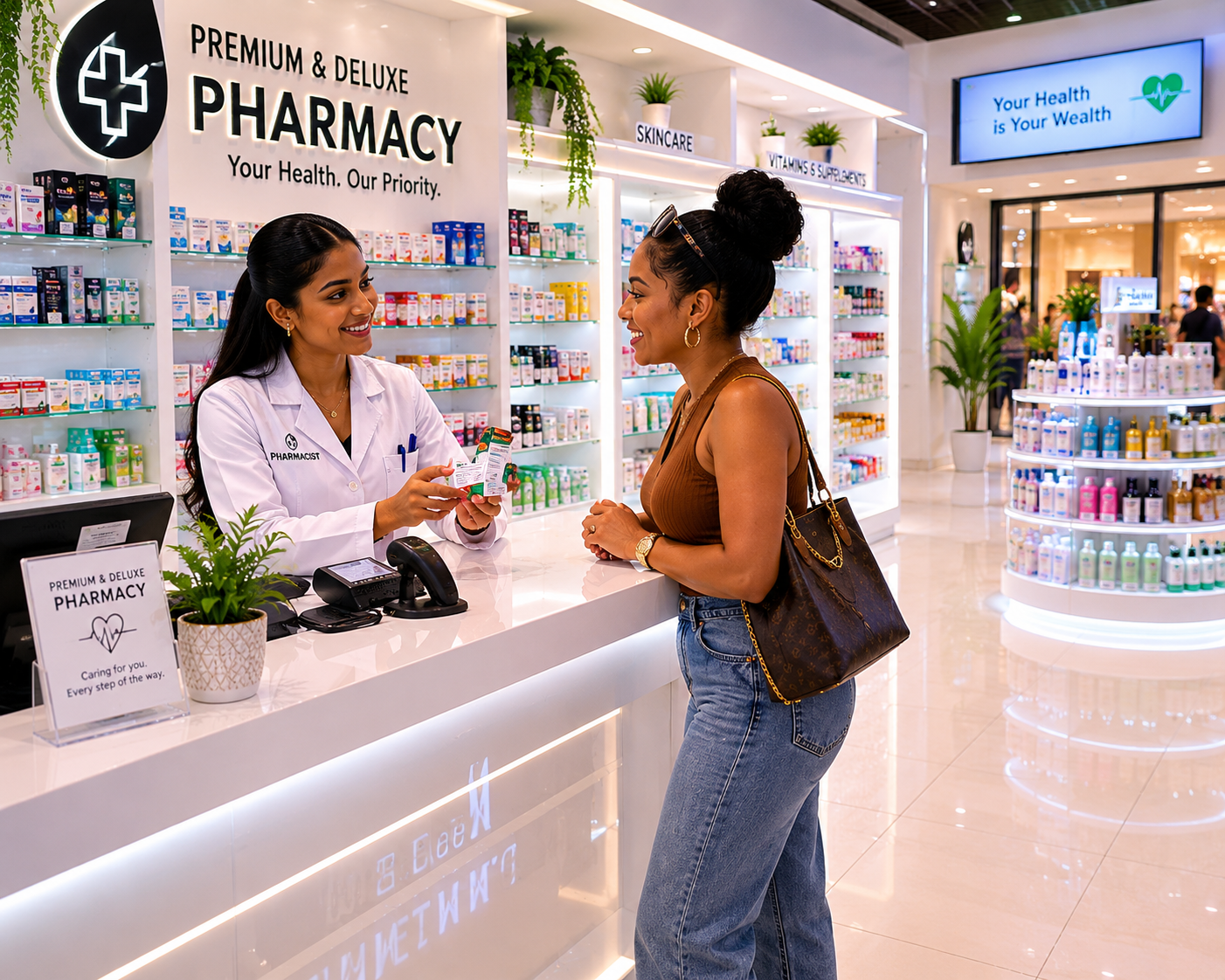 Pharmacy and health products
